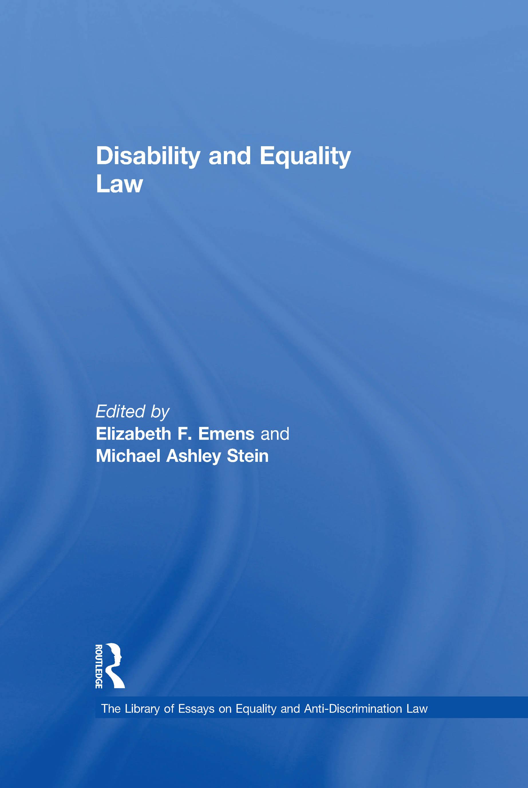 Disability and Equality Law