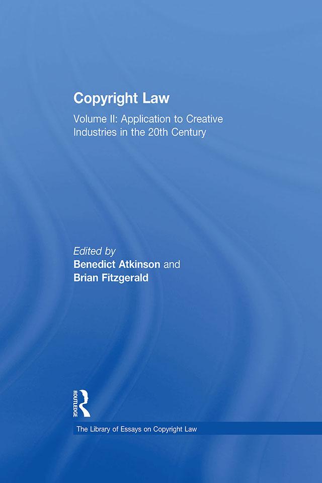 Copyright Law by Brian Fitzgerald