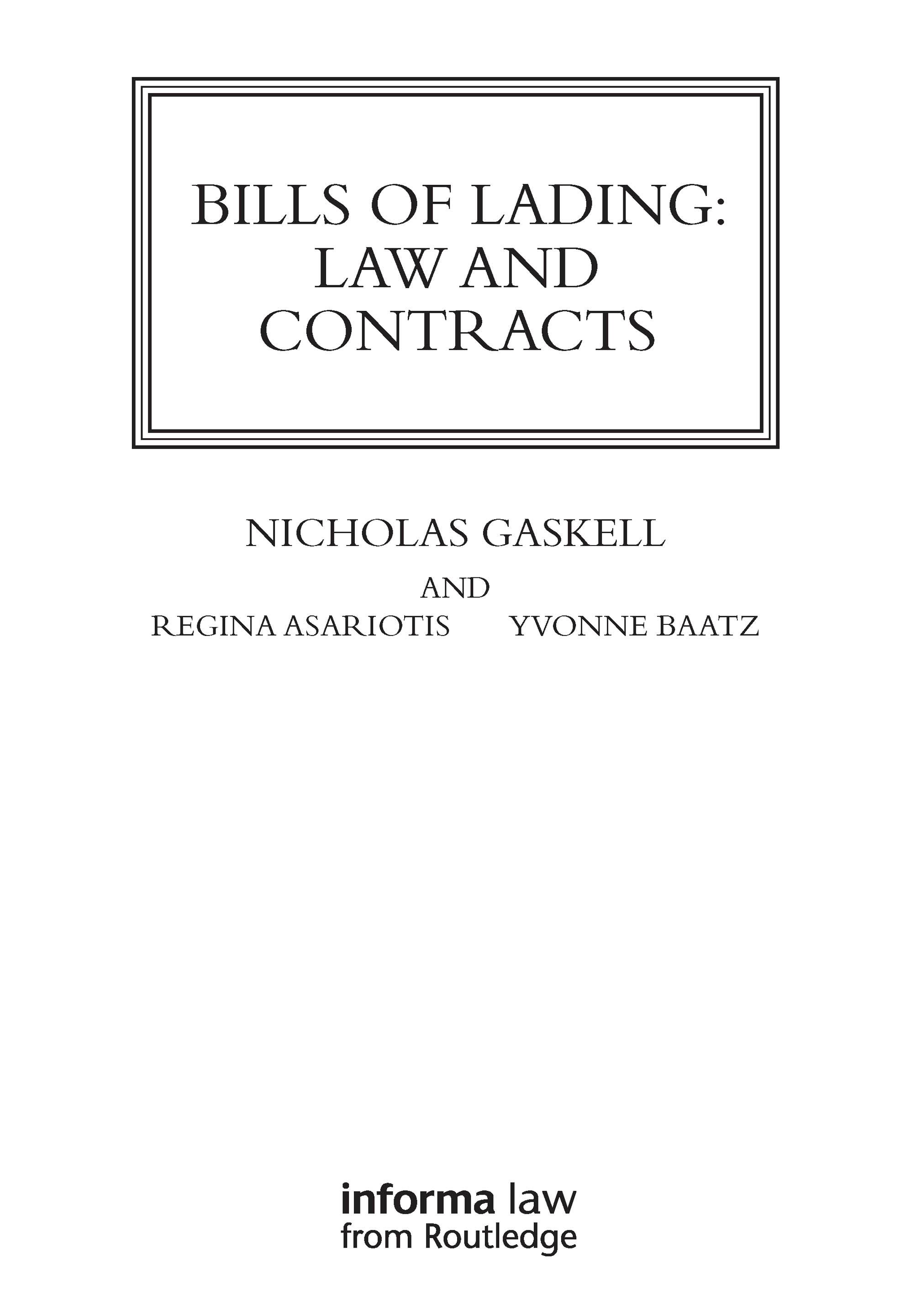 Bills of Lading