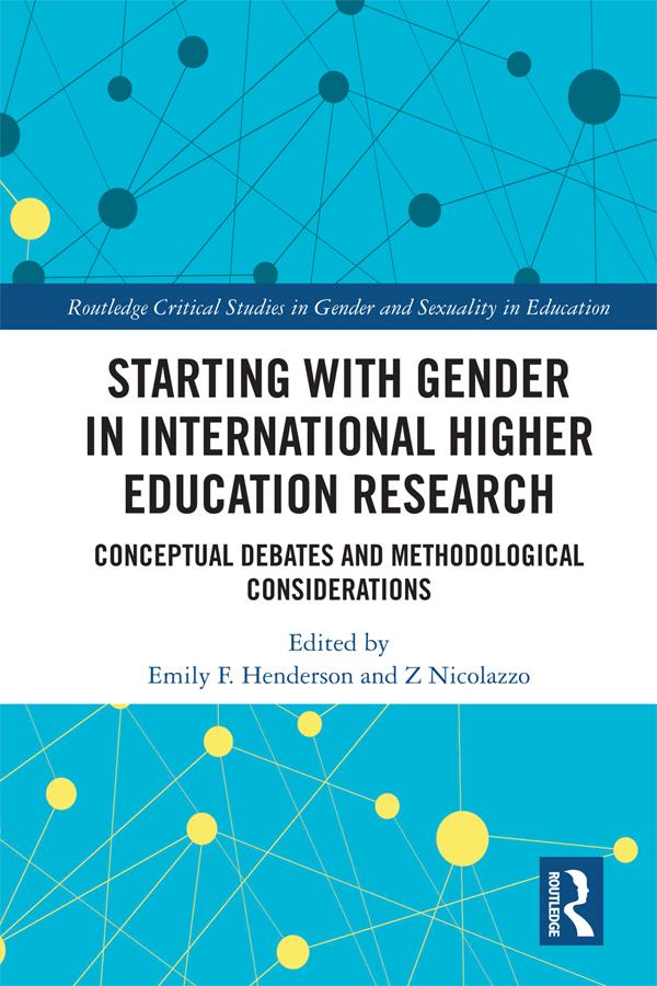 Starting with Gender in International Higher Education Research