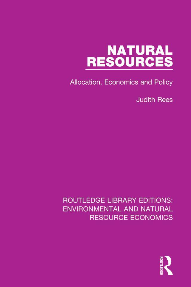 Natural Resources by Judith Rees