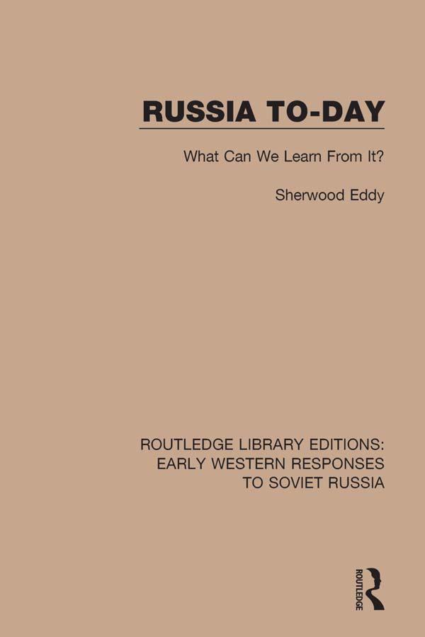 Russia To-Day by Sherwood Eddy