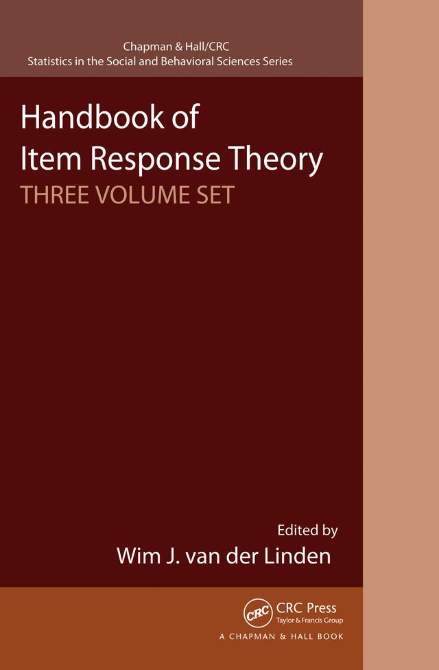 Handbook of Item Response Theory by Wim J. van der Linden