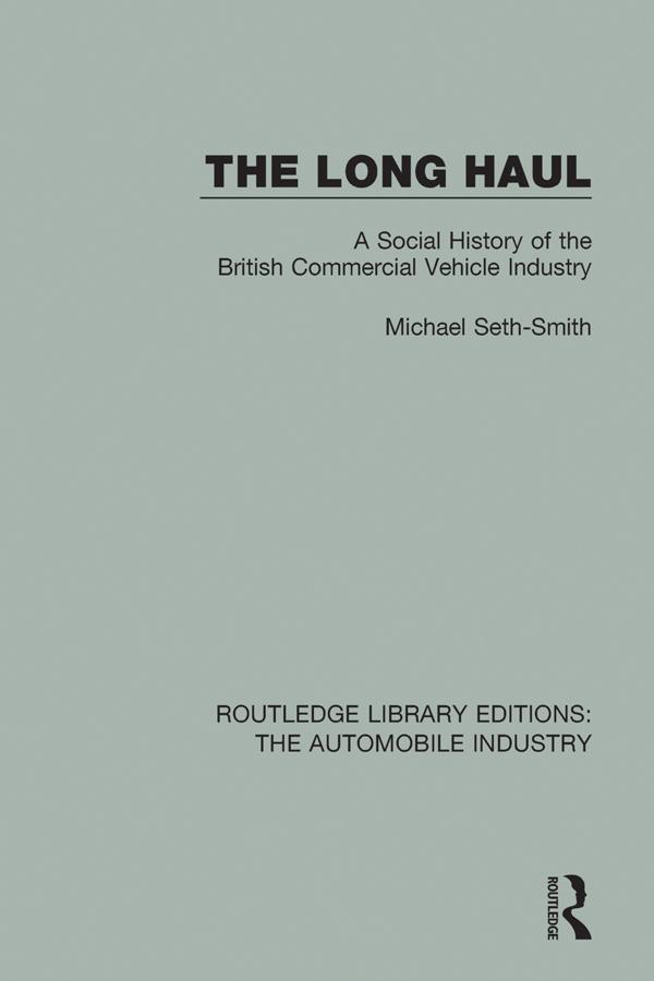 The Long Haul by Michael Seth-Smith