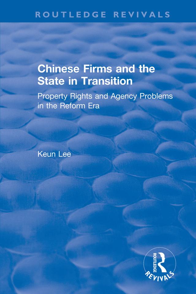 Chinese Firms and the State in Transition by Lily Xiao Hong Lee, Seiji Naya