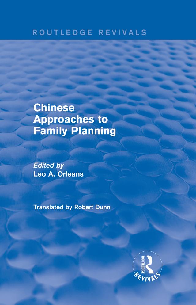 Revival: Chinese Approaches to Family Planning (1980)