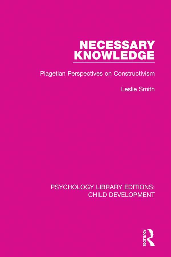 Necessary Knowledge by Leslie Smith
