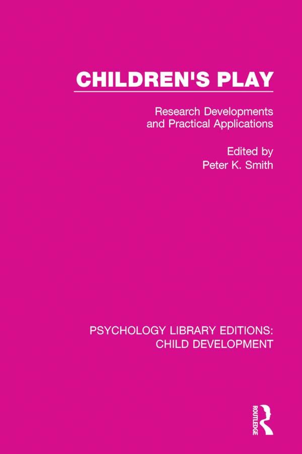 Children's Play by Peter K. Smith