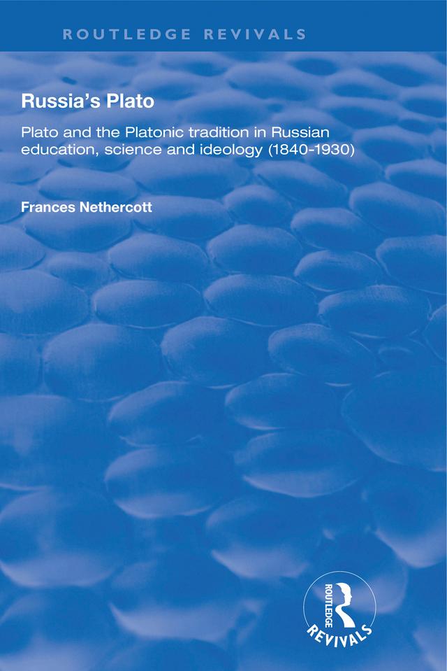 Russia's Plato by Frances Nethercott