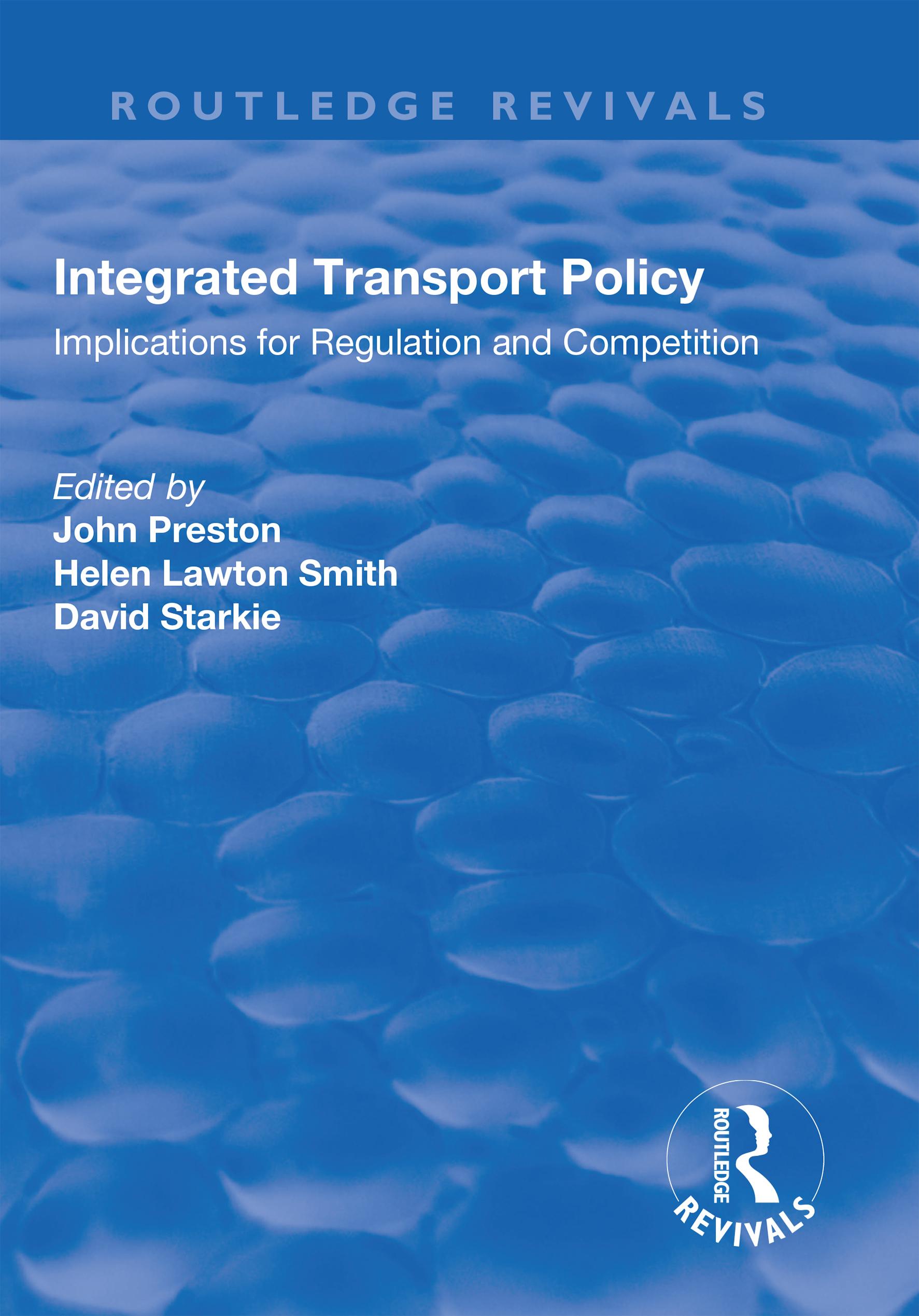 Integrated Transport Policy