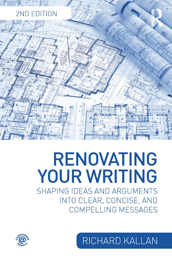 Renovating Your Writing by Richard Kallan