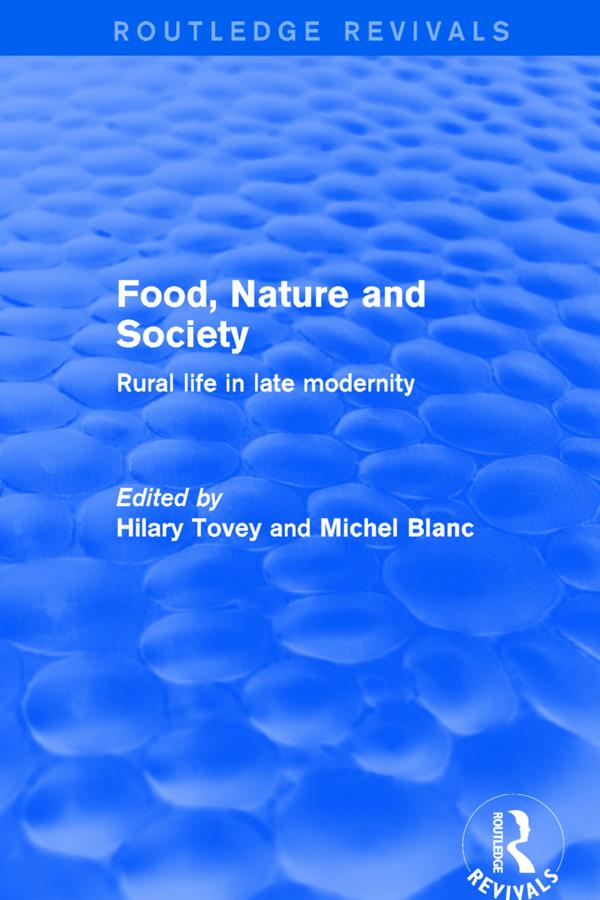 Revival: Food, Nature and Society (2001) by Hilary Tovey, Michel Blanc