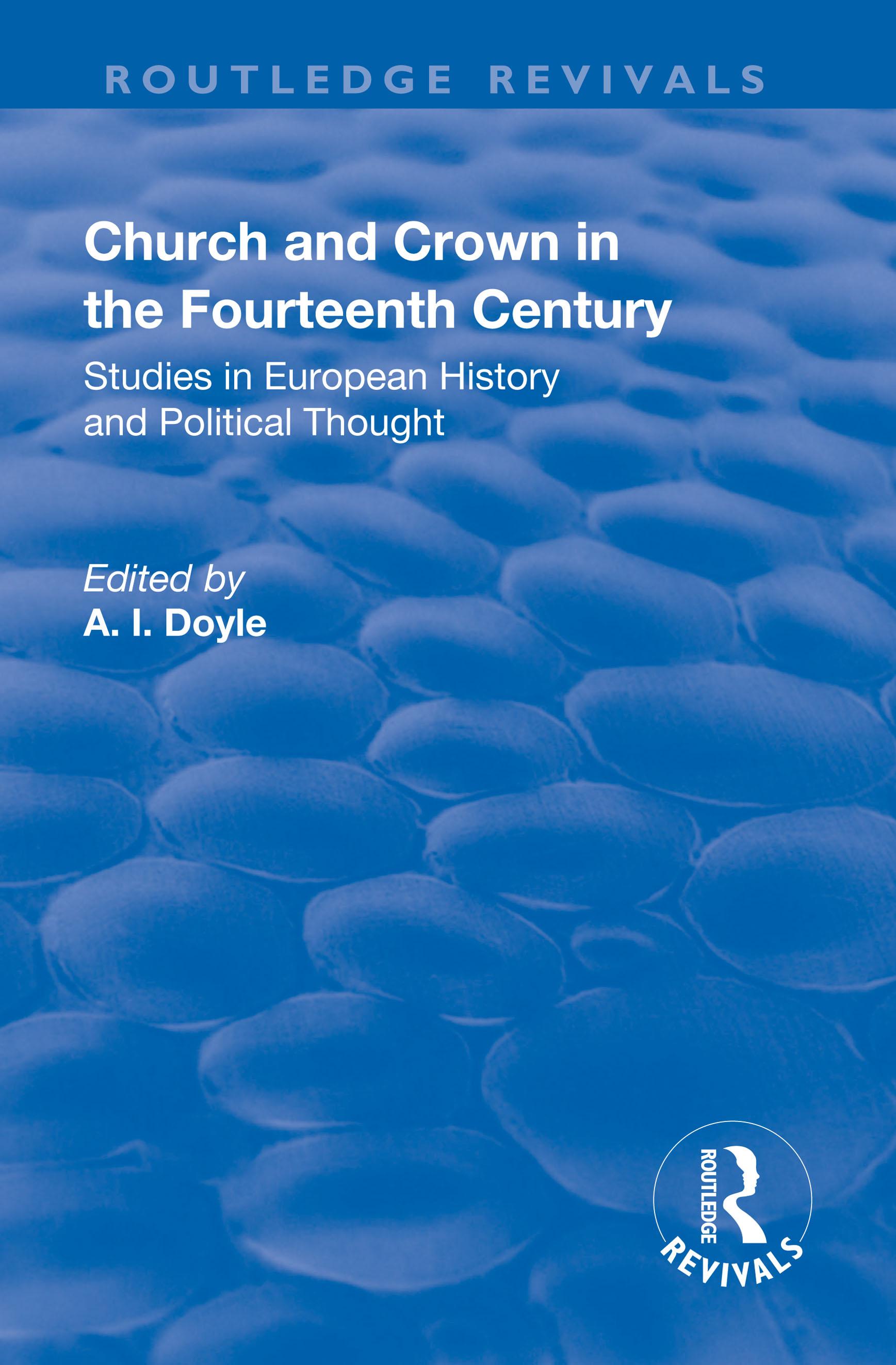 Church and Crown in the Fourteenth Century