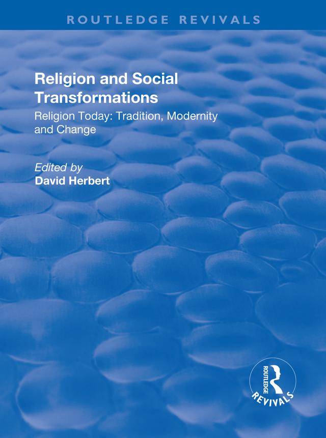 Religion and Social Transformations by David Herbert