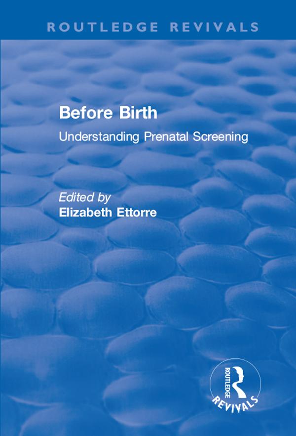 Before Birth by Elizabeth Ettorre