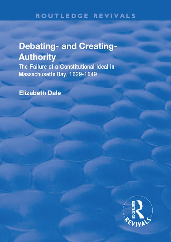 Debating – and Creating – Authority by Elizabeth Dale