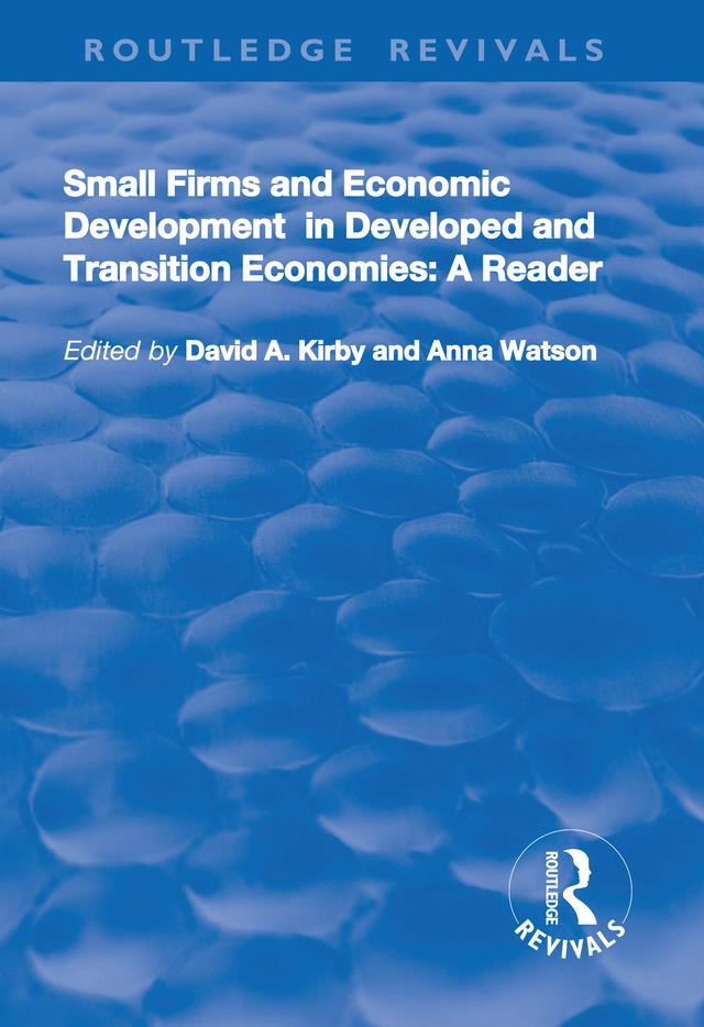 Small Firms and Economic Development in Developed and Transition Economies by Anna Watson, David A. Kirby