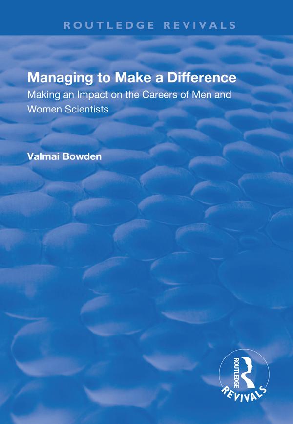 Managing to Make a Difference by Valmai Bowden