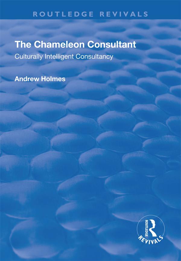 The Chameleon Consultant by Andrew Holmes