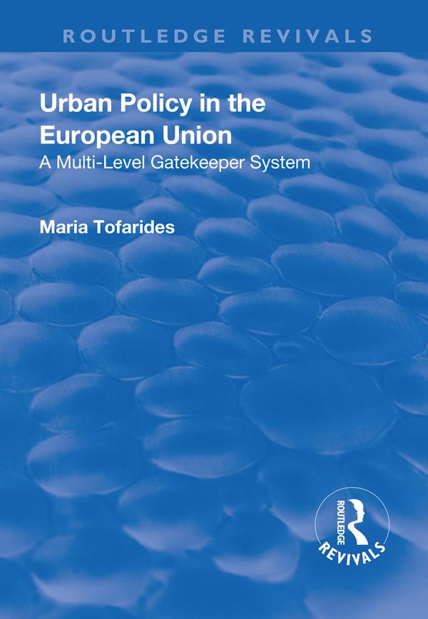 Urban Policy in the European Union