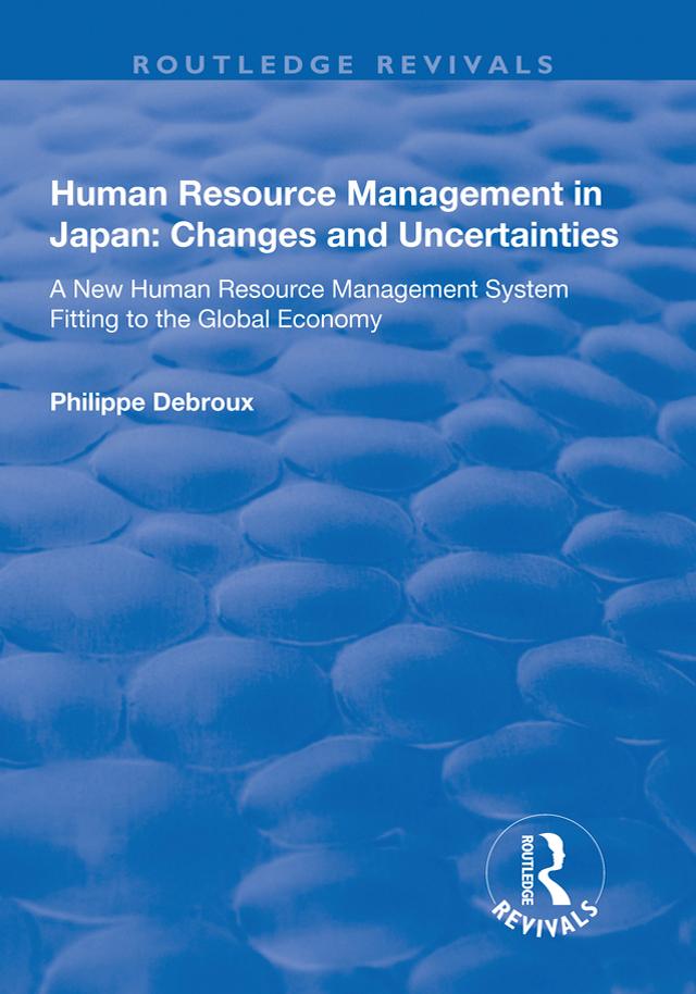 Human Resource Management in Japan by Philippe Debroux