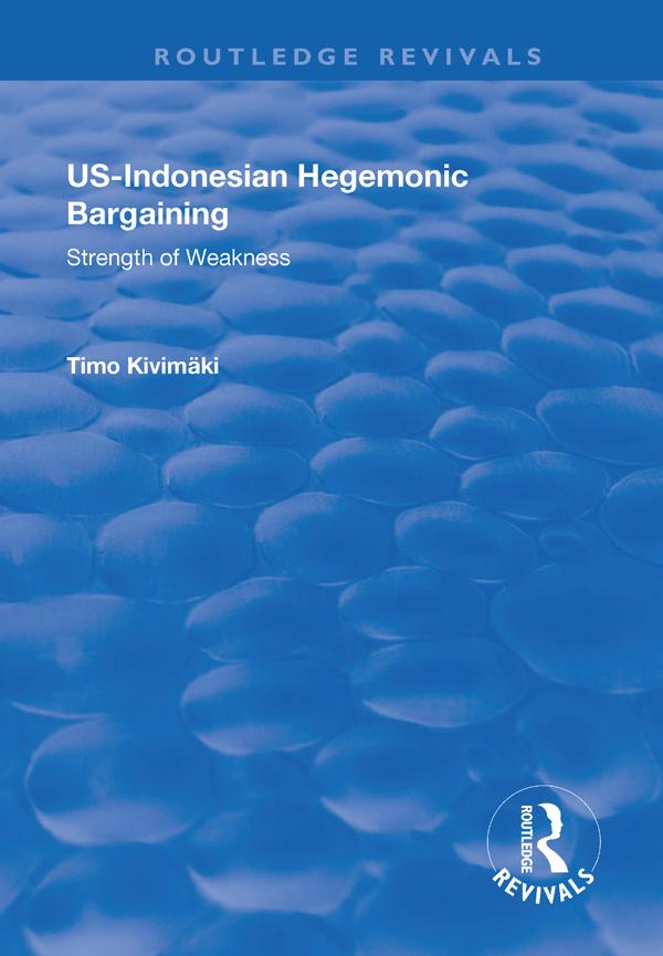 US-Indonesian Hegemonic Bargaining by Timo Kivimäki