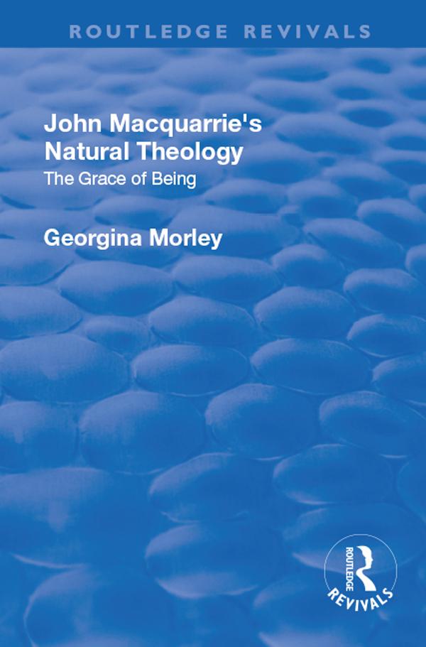John Macquarrie’s Natural Theology