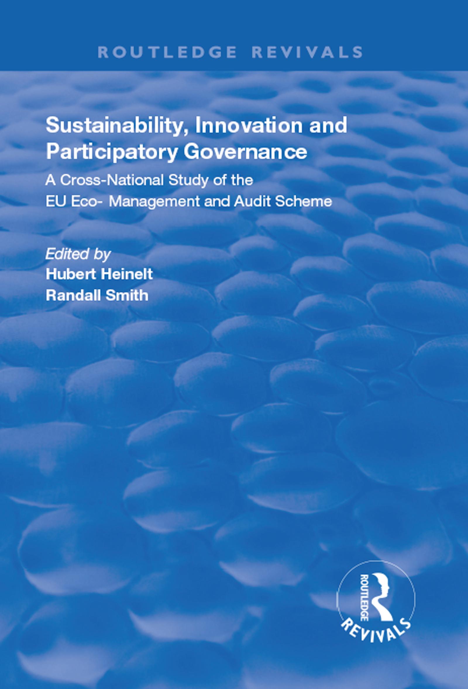 Sustainability, Innovation and Participatory Governance