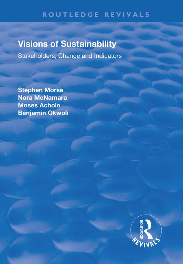 Visions of Sustainability by Benjamin Okwoli, Nora McNamara, Stephen Morse