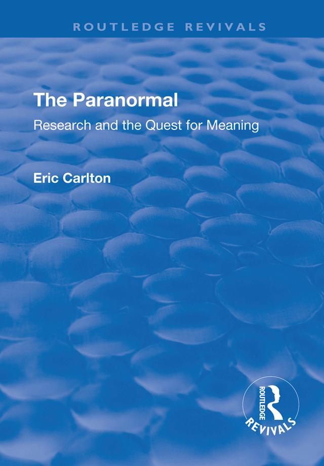 The Paranormal by Eric Carlton