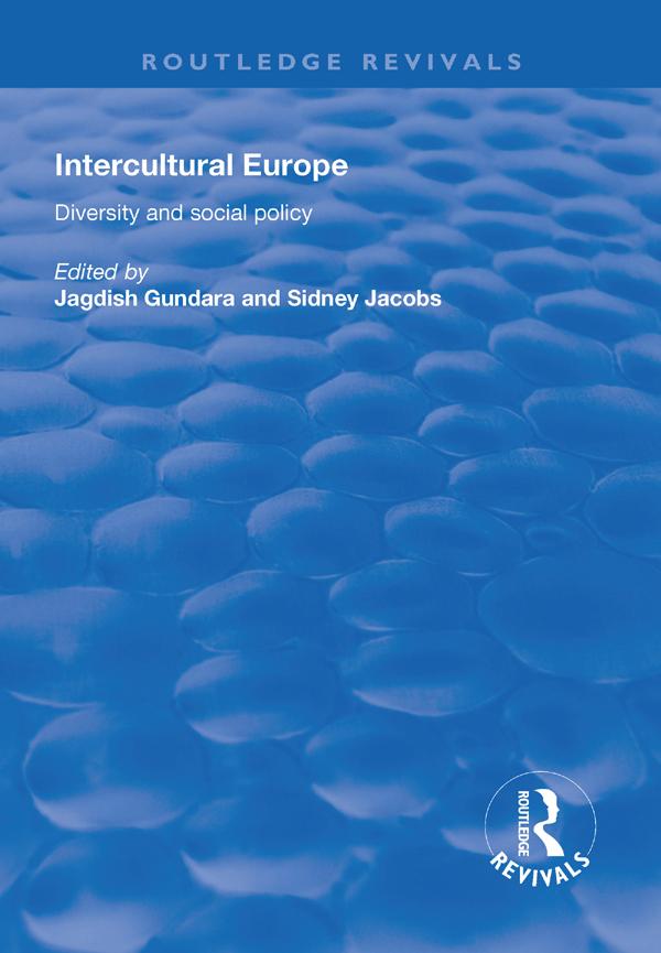 Intercultural Europe by Jagdish Gundara, Sydney Jacobs
