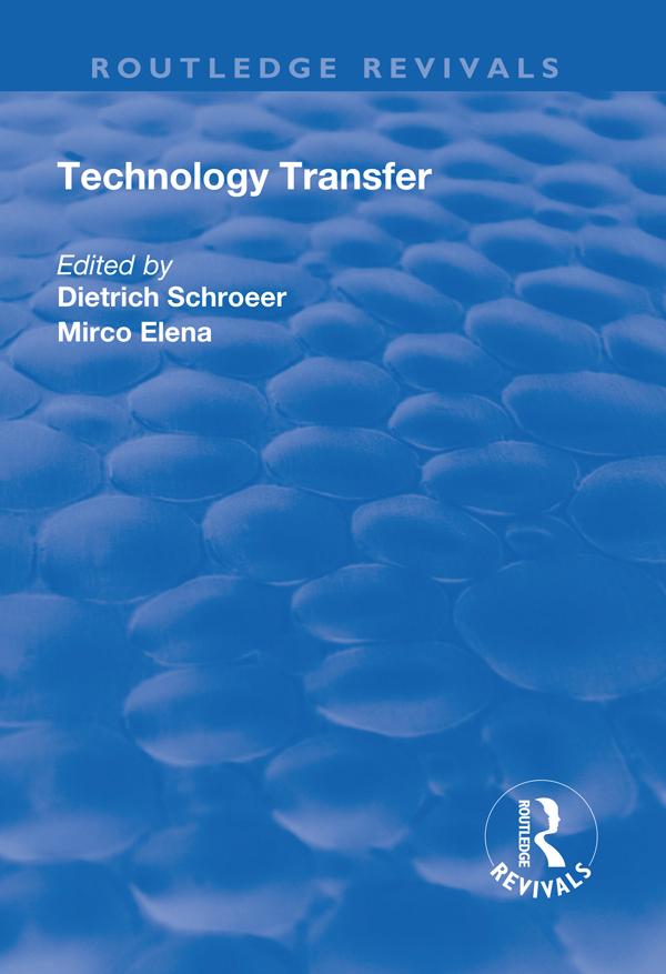 Technology Transfer by Dietrich Schroeer, Micro Elena