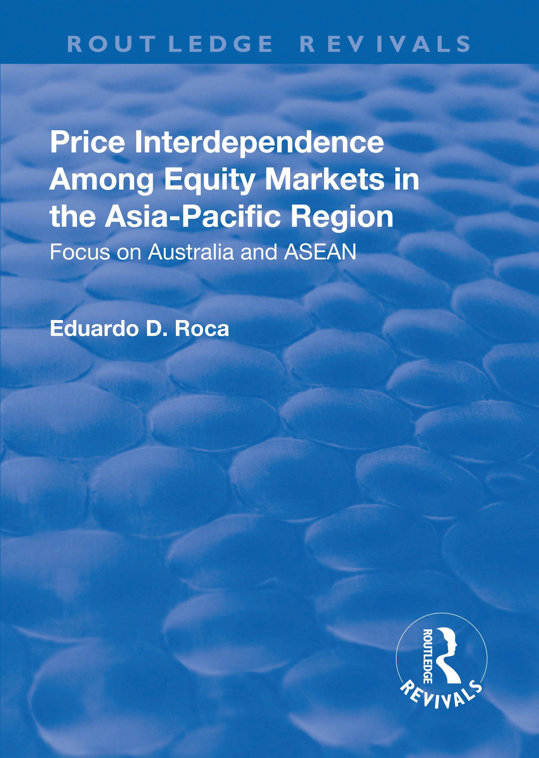 Price Interdependence Among Equity Markets in the Asia-Pacific Region