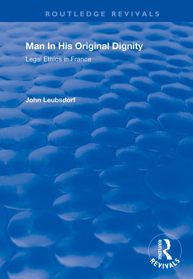 Man in His Original Dignity