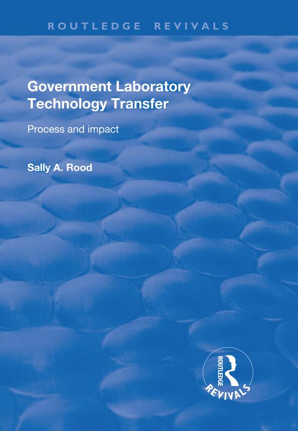 Government Laboratory Technology Transfer by Sally Rood
