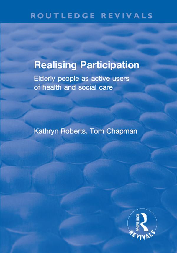 Realising Participation by Kathryn Roberts, Tom Chapman