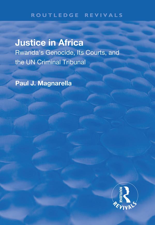 Justice in Africa by Paul Magnarella