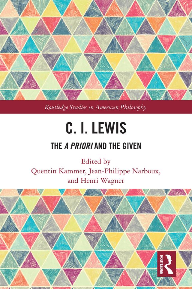 C.I. Lewis by Henri Wagner, Jean-Philippe Narboux, Quentin Kammer