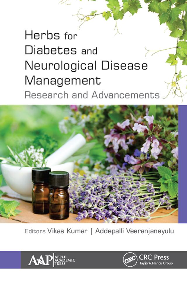 Herbs for Diabetes and Neurological Disease Management by Addepalli Veeranjaneyulu, Vikas Kumar