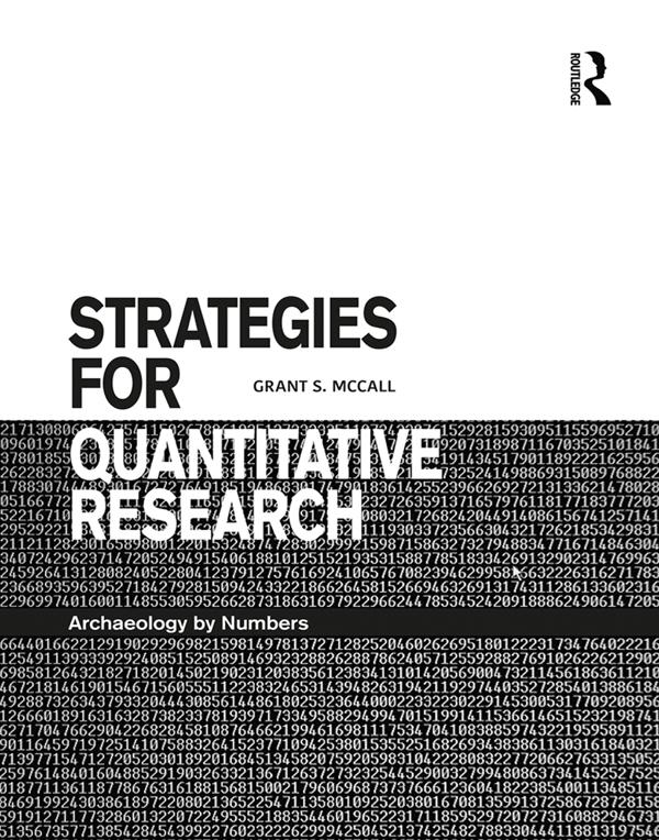 Strategies for Quantitative Research by Grant S. McCall