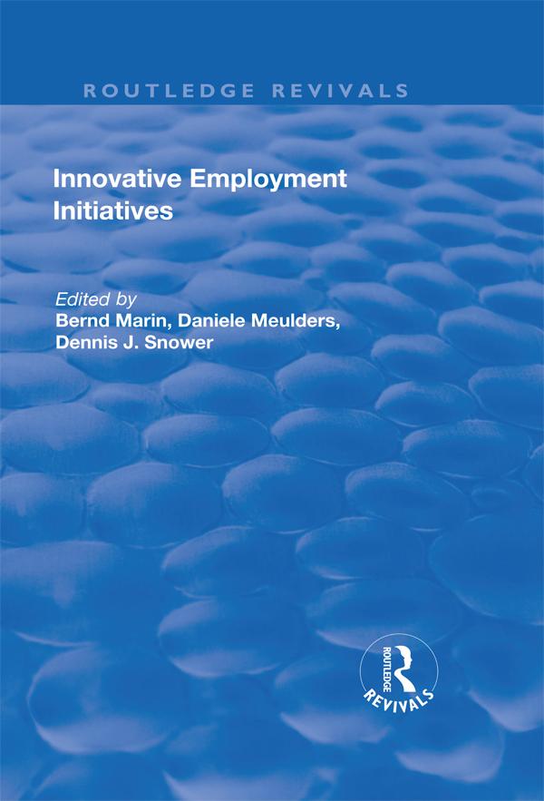 Innovative Employment Initiatives by Bernd Marin