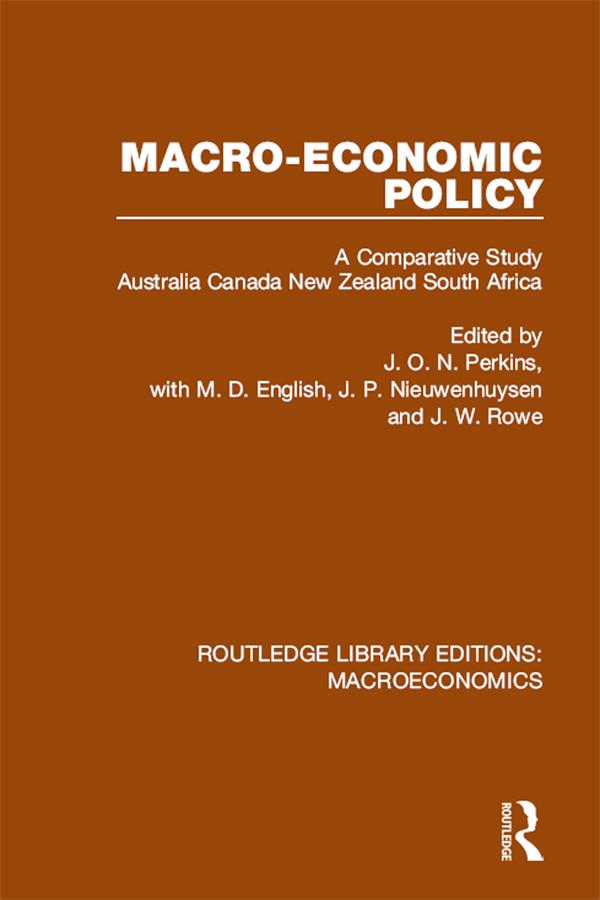 Macro-economic Policy