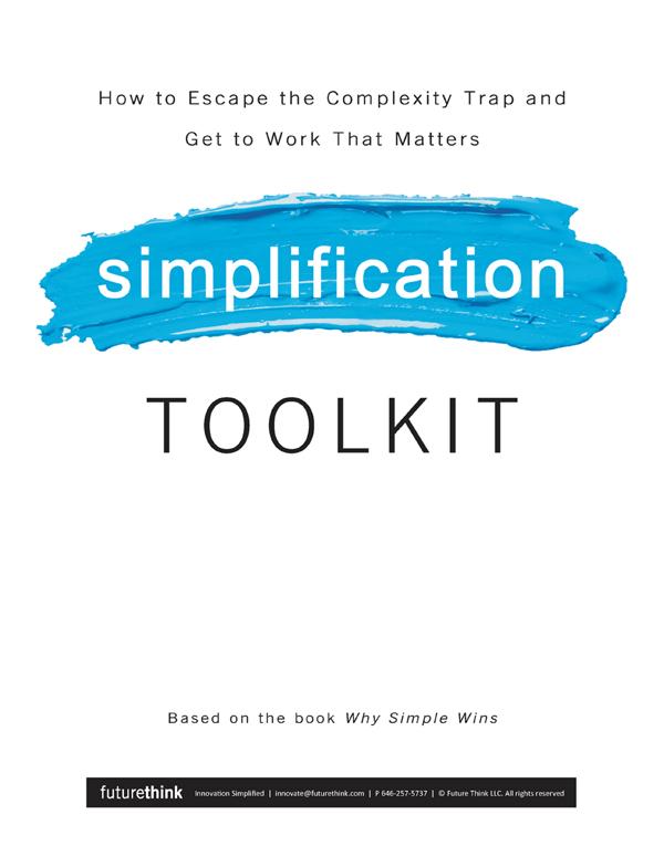 Why Simple Wins Toolkit by Lisa Bodell