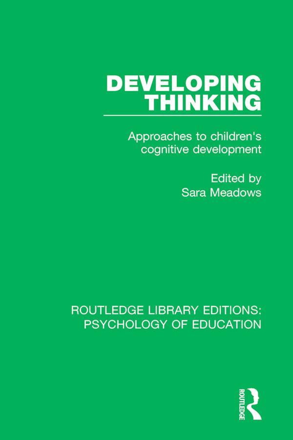 Developing Thinking by Sara Meadows