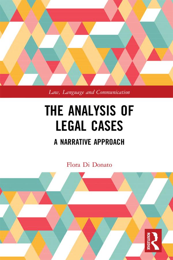 The Analysis of Legal Cases by Flora Di Donato