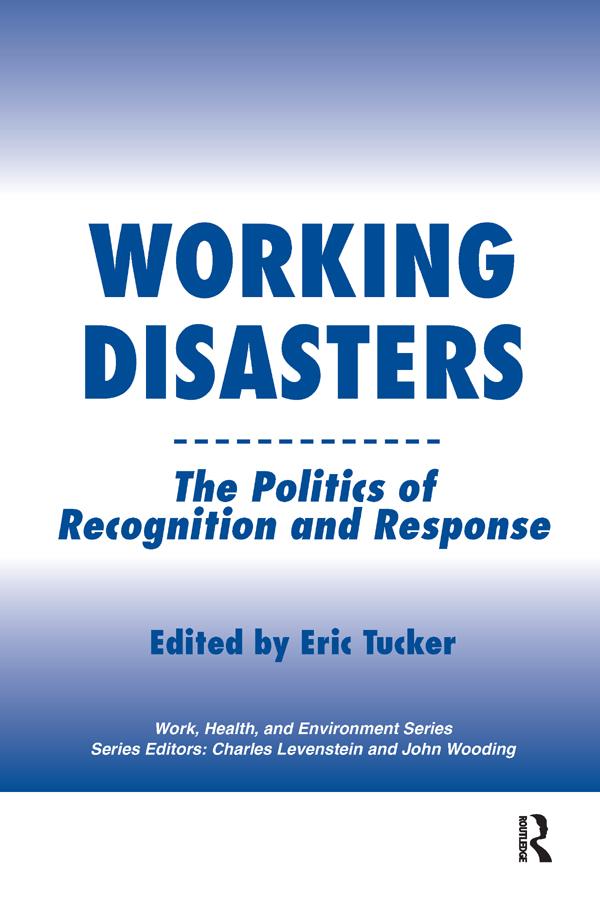 Working Disasters by Eric Tucker