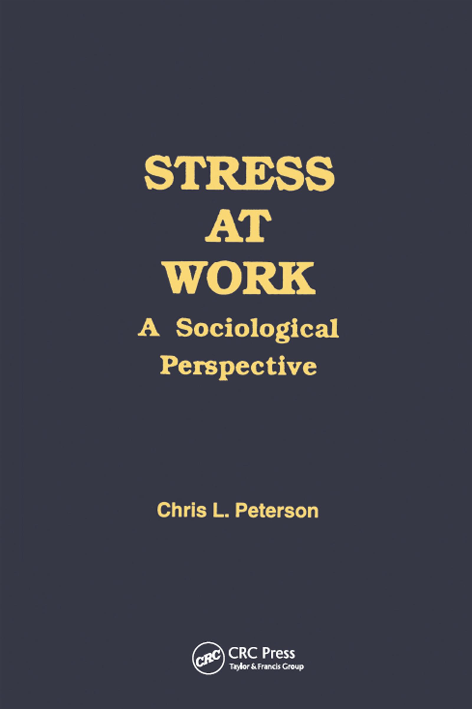 Stress at Work