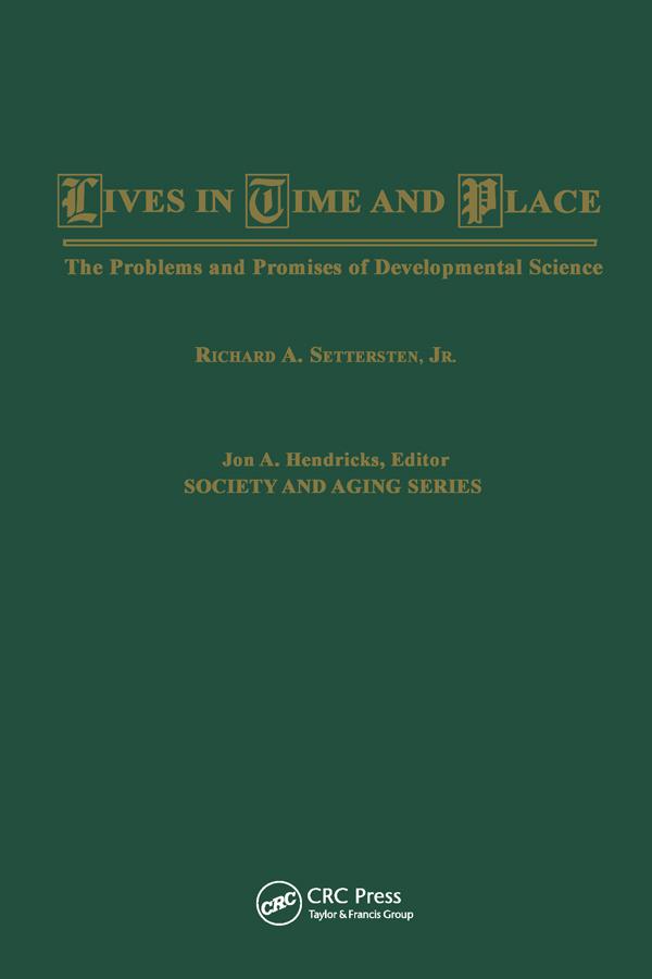 Lives in Time and Place by R. A. Settersten