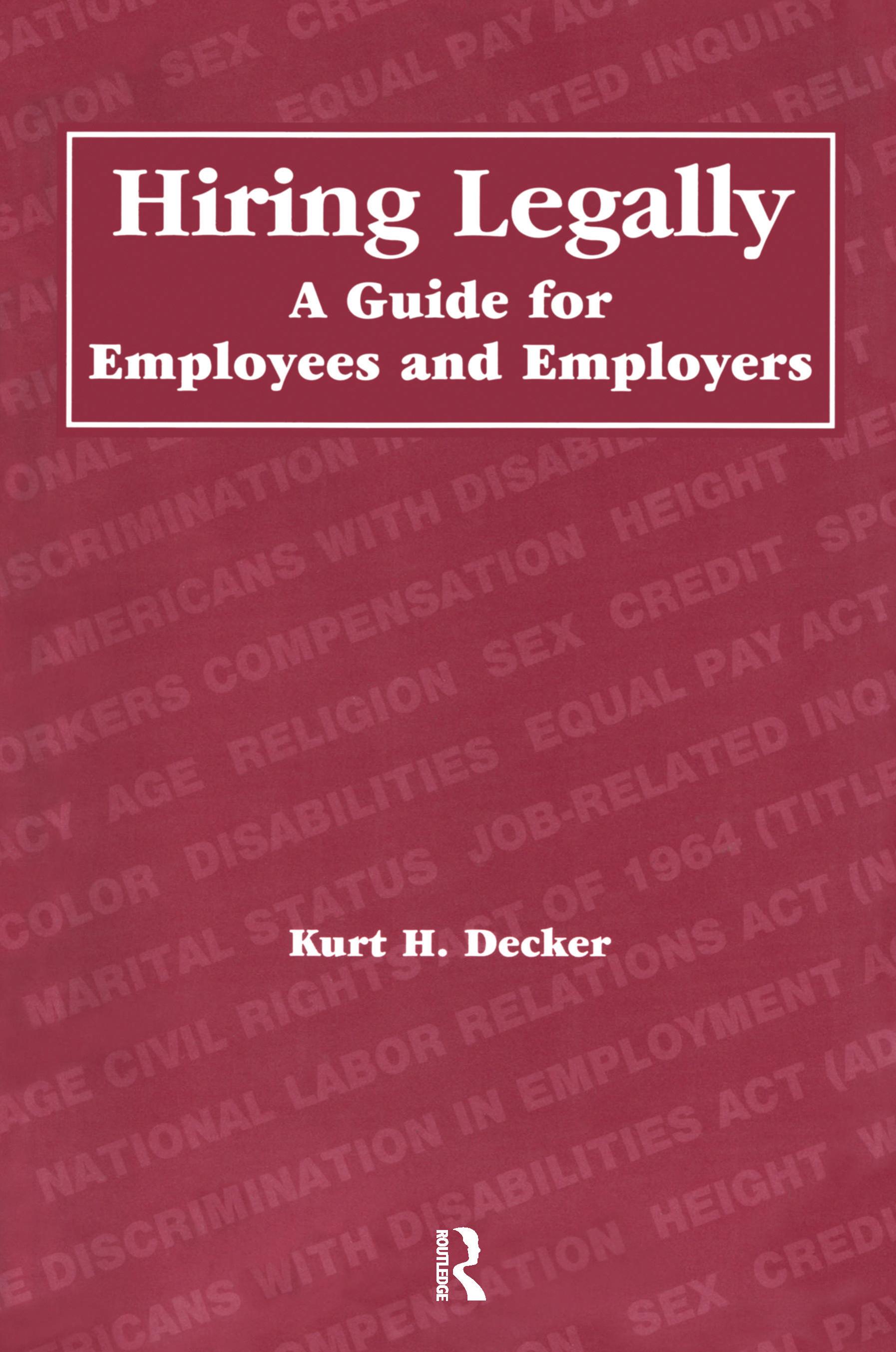 Hiring Legally