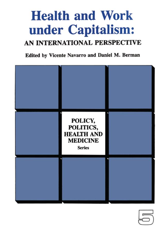 An International Perspective by Daniel Berman, Vicente Navarro